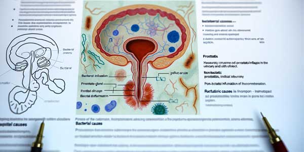 أسباب التهاب البروستاتا عند الرجال