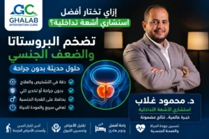 تضخم البروستاتا و الضعف الجنسى