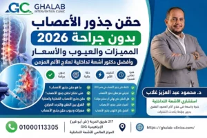 حقن جذور الأعصاب بدون جراحة 2026: المميزات و العيوب و الأسعار و أفضل دكتور أشعة تداخلية لعلاج الألم المزمن